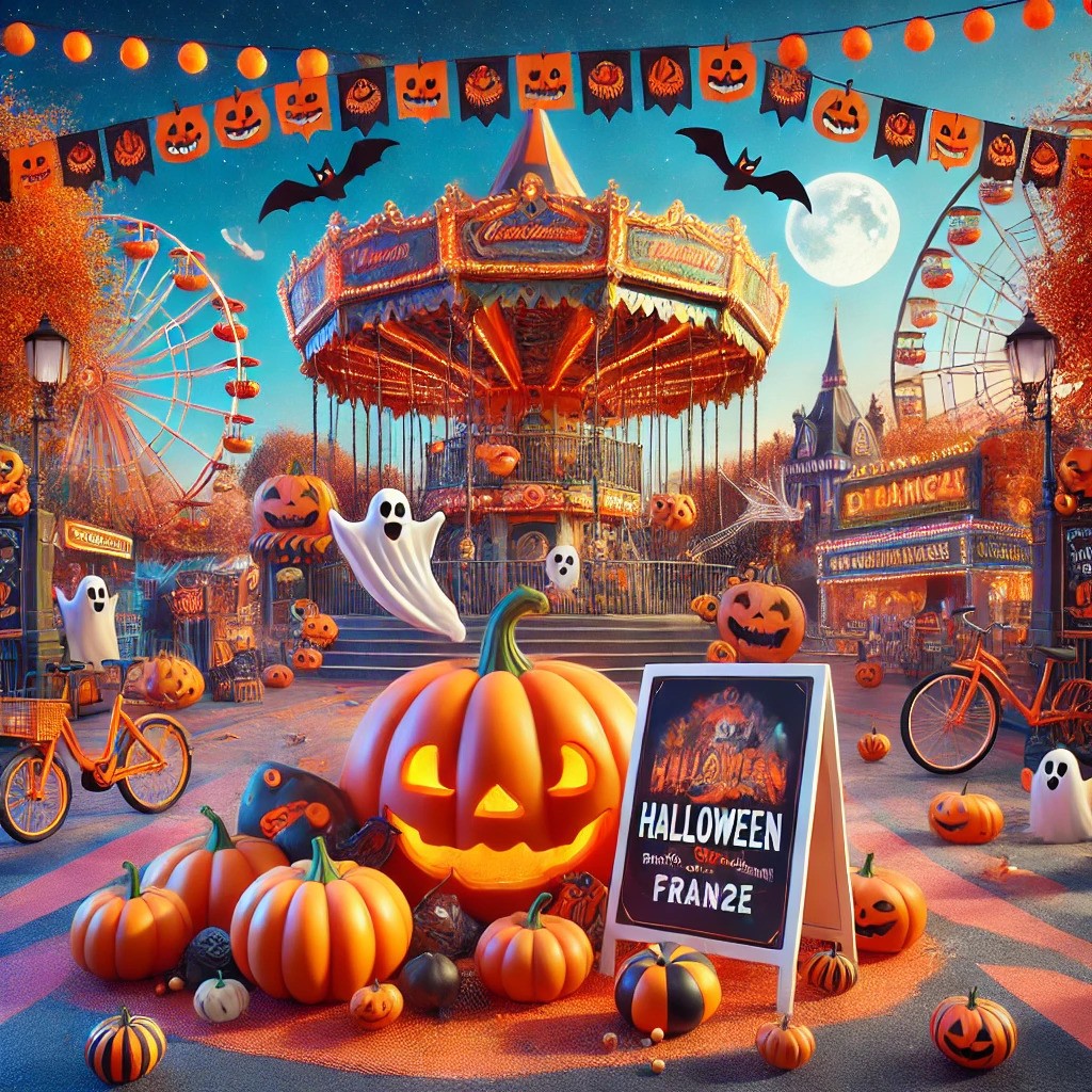 campagne marketing pour halloween et les parcs d'attraction